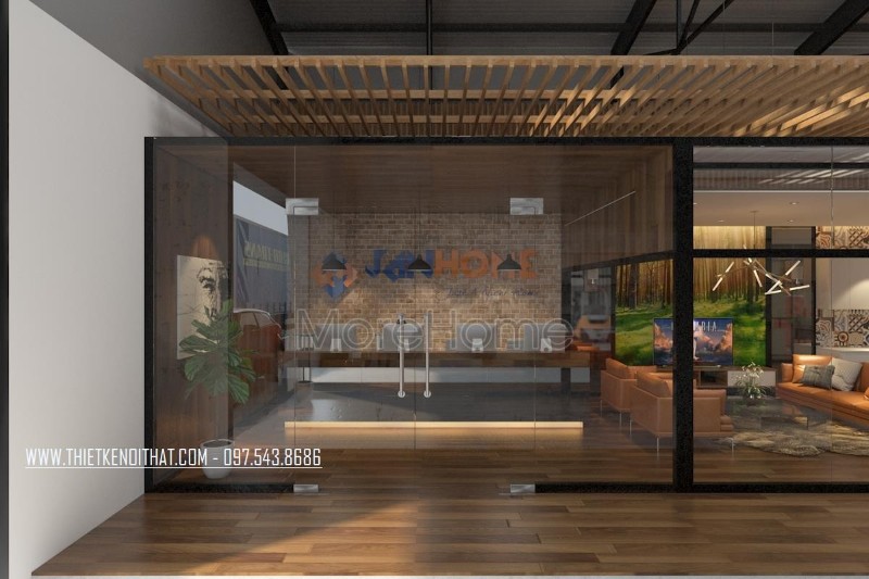 Thiết kế showroom nội thất Janhome Thiết kế showroom nội thất Janhome