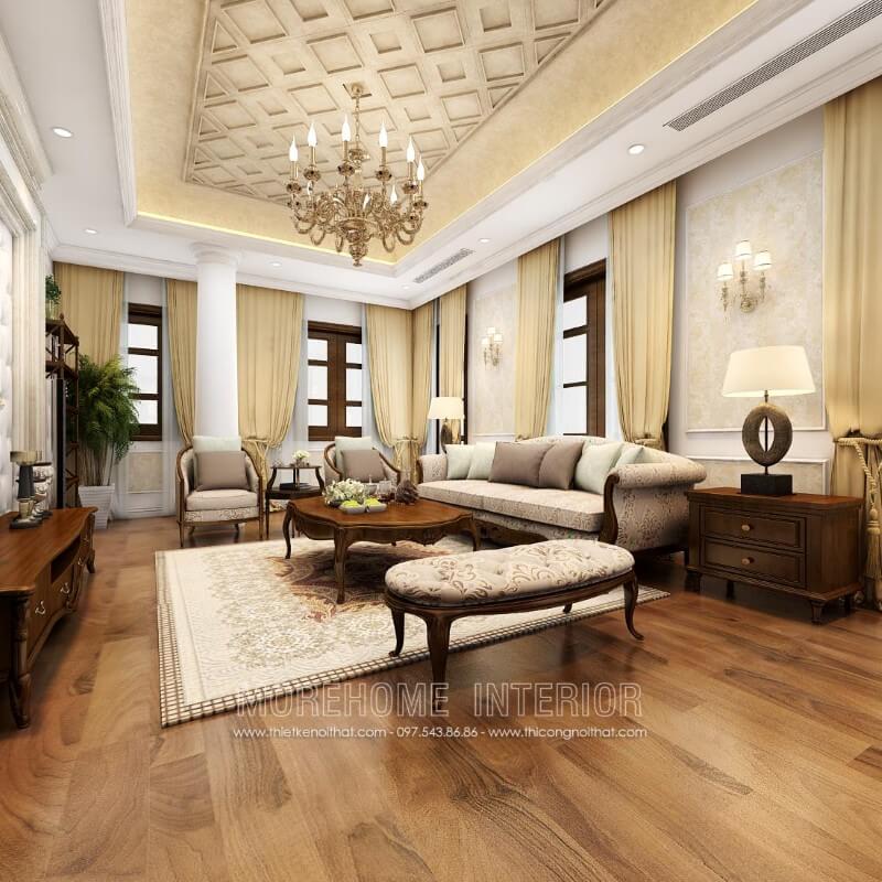 Sofa tân cổ điển Sofa tân cổ điển