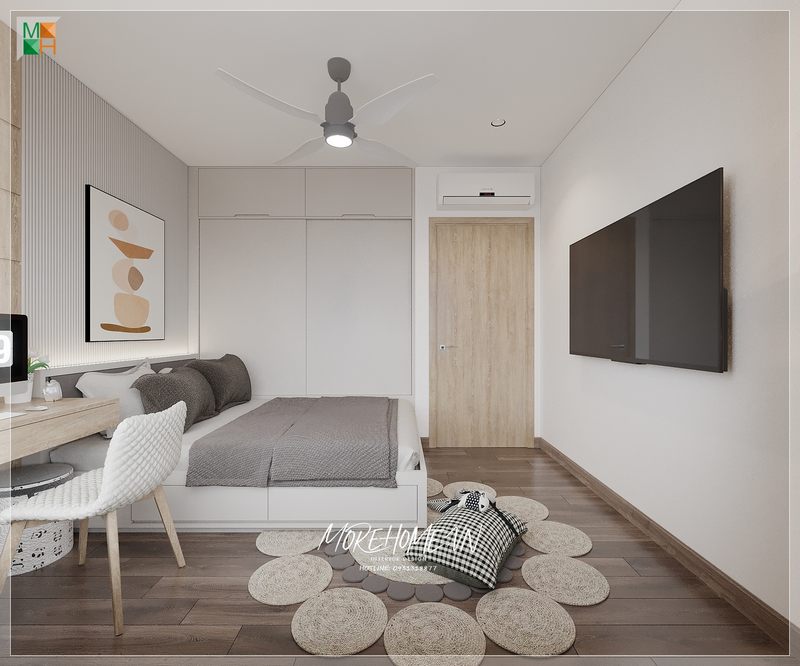 Giường ngủ gỗ công nghiệp màu trắng có ngăn kéo đang là sự lựa chọn ưu tiên hàng đầu hiện nay.