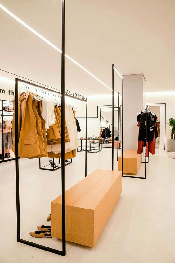 Thiết kế nội thất shop quần áo