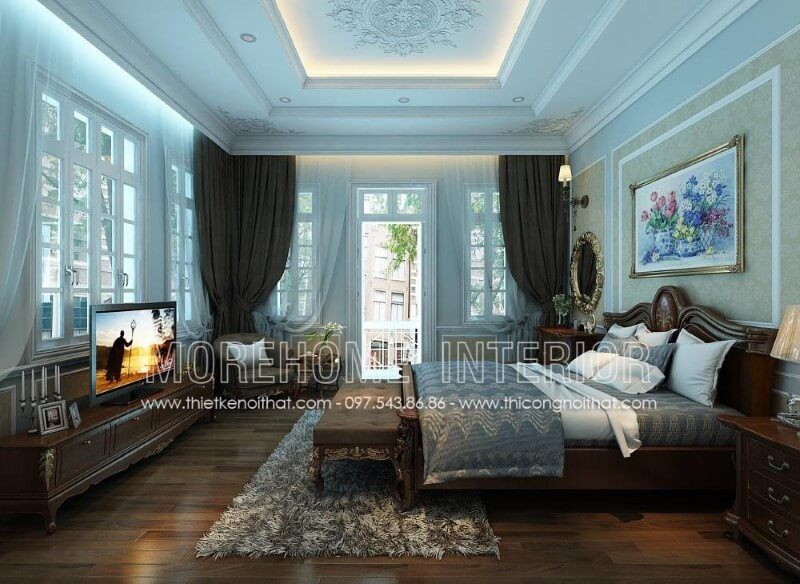 Để nhận báo giá mẫu kệ tivi gỗ óc chó này, vui lòng liên hệ Morehome để được hỗ trợ.
